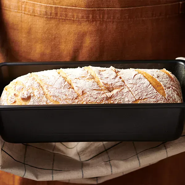 Cookwar Backblech Rechteckig – 33x22,9x5,1 Cm, Antihaft-Beschichtung, Aus Stahl